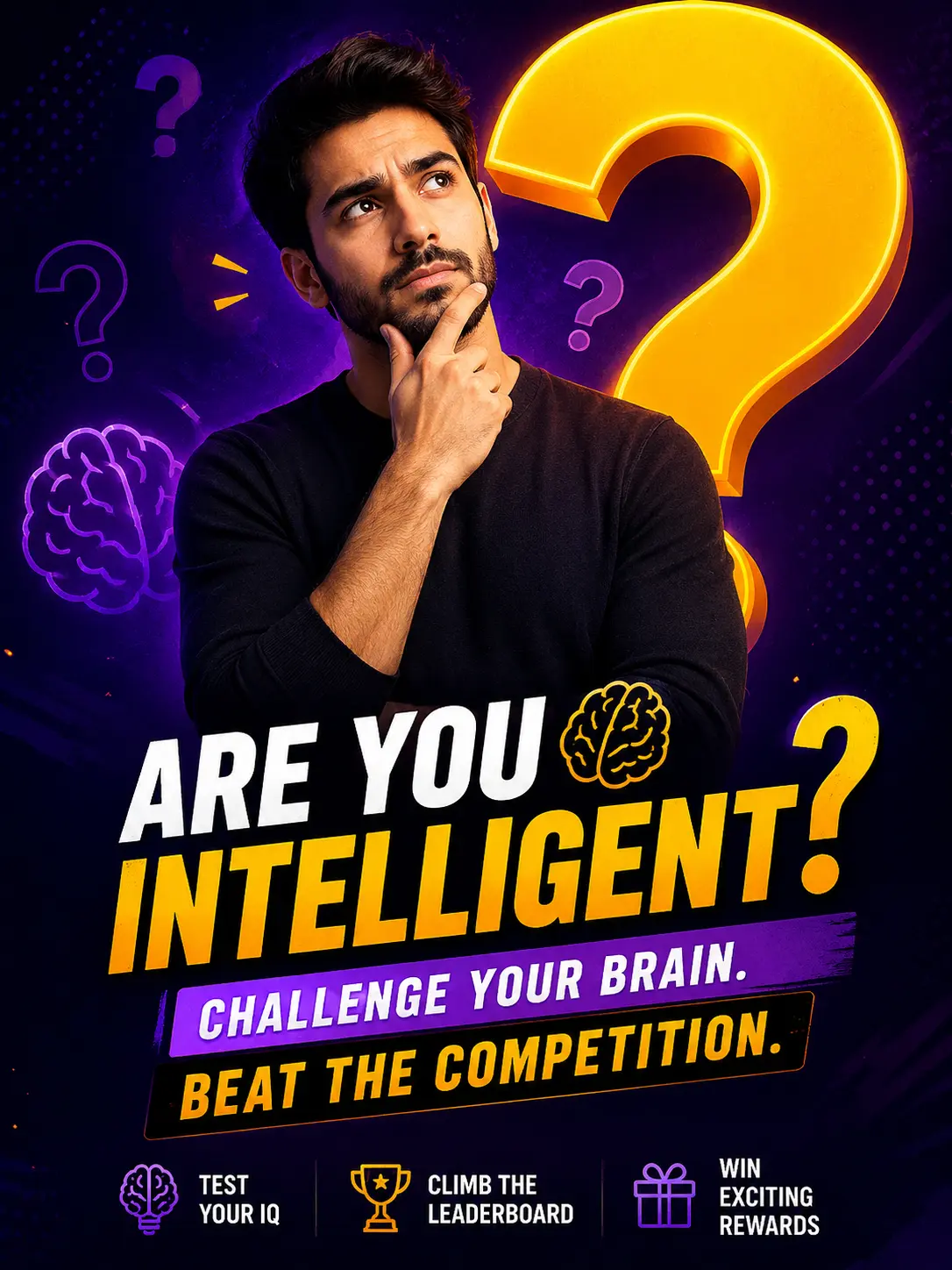 Are You Intelligent? 🧠 Challenge Your Brain. Beat the Competition.